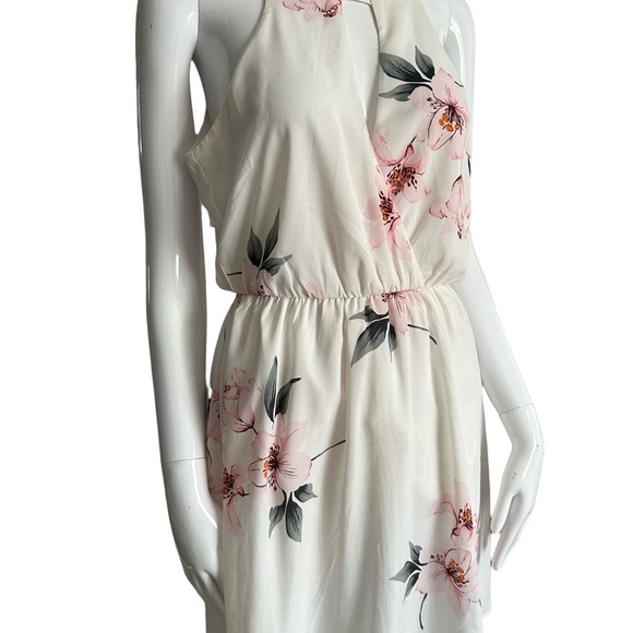Lush Dress Floral White midi - Picture 6 of 7